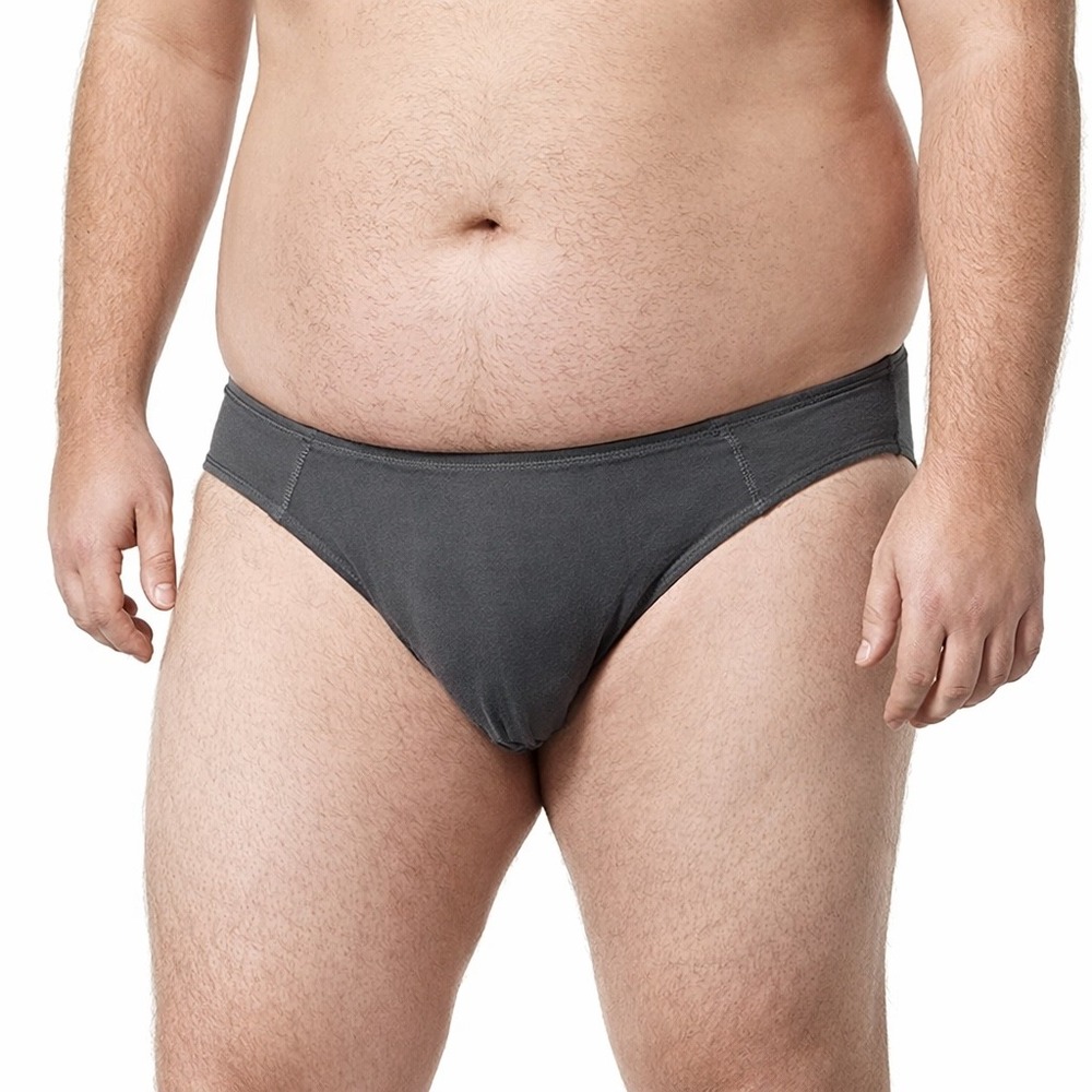 Andrew Christian 2XL (38-40) Almost Naked No-Show Jockstrap Steel Grey 93423 NWT